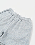 Pile Shorts / Light Blue Melange