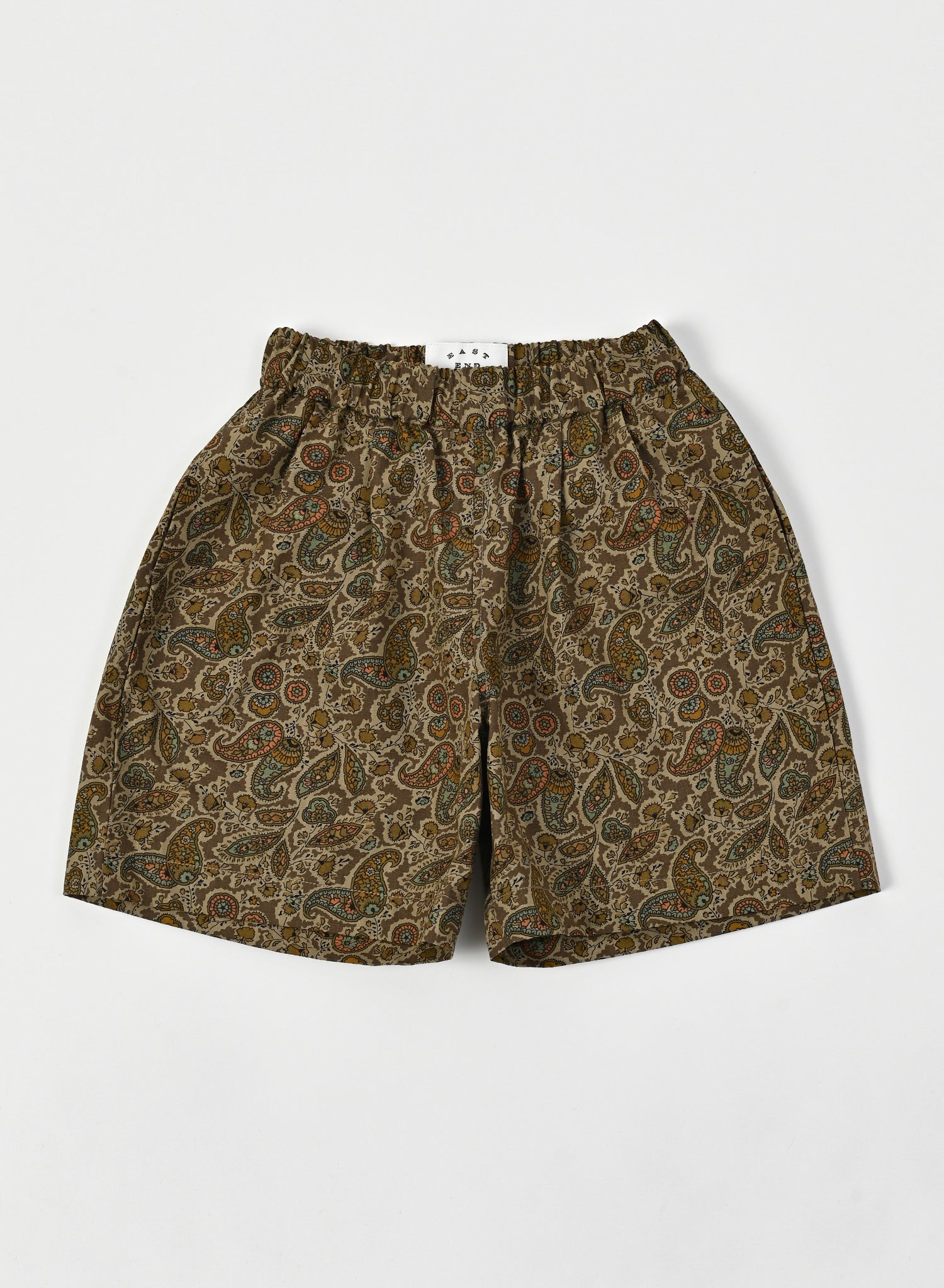 Lounge Shorts / Liam Shorts / Beige Paisley