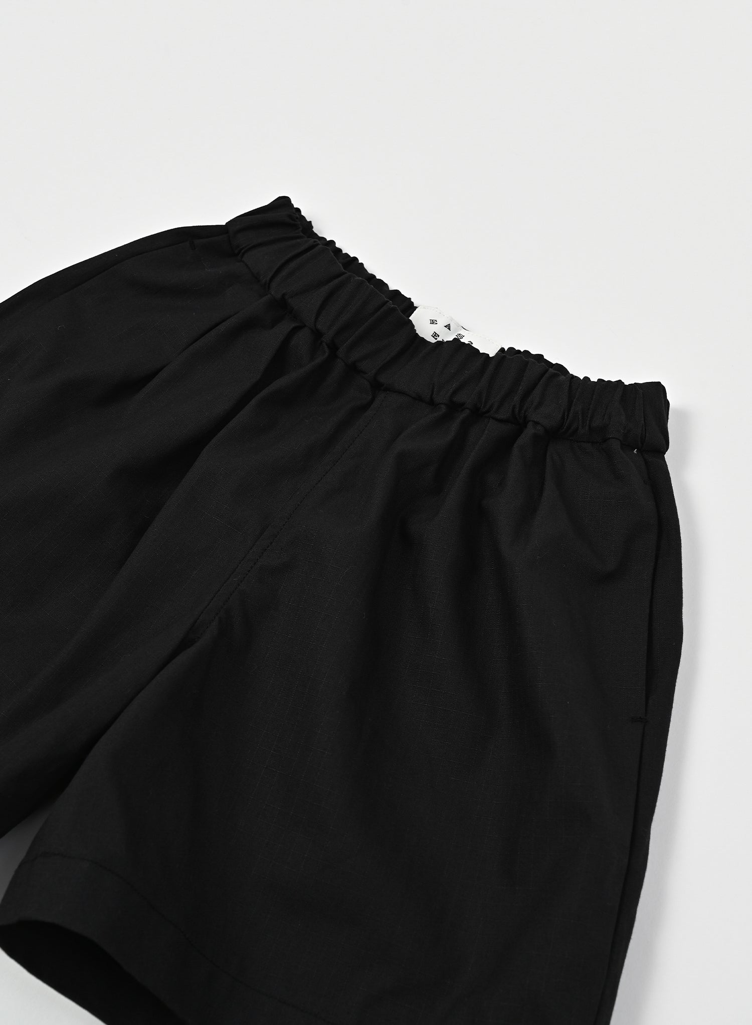 Lounge Shorts / Liam Shorts / Black Rip Stop