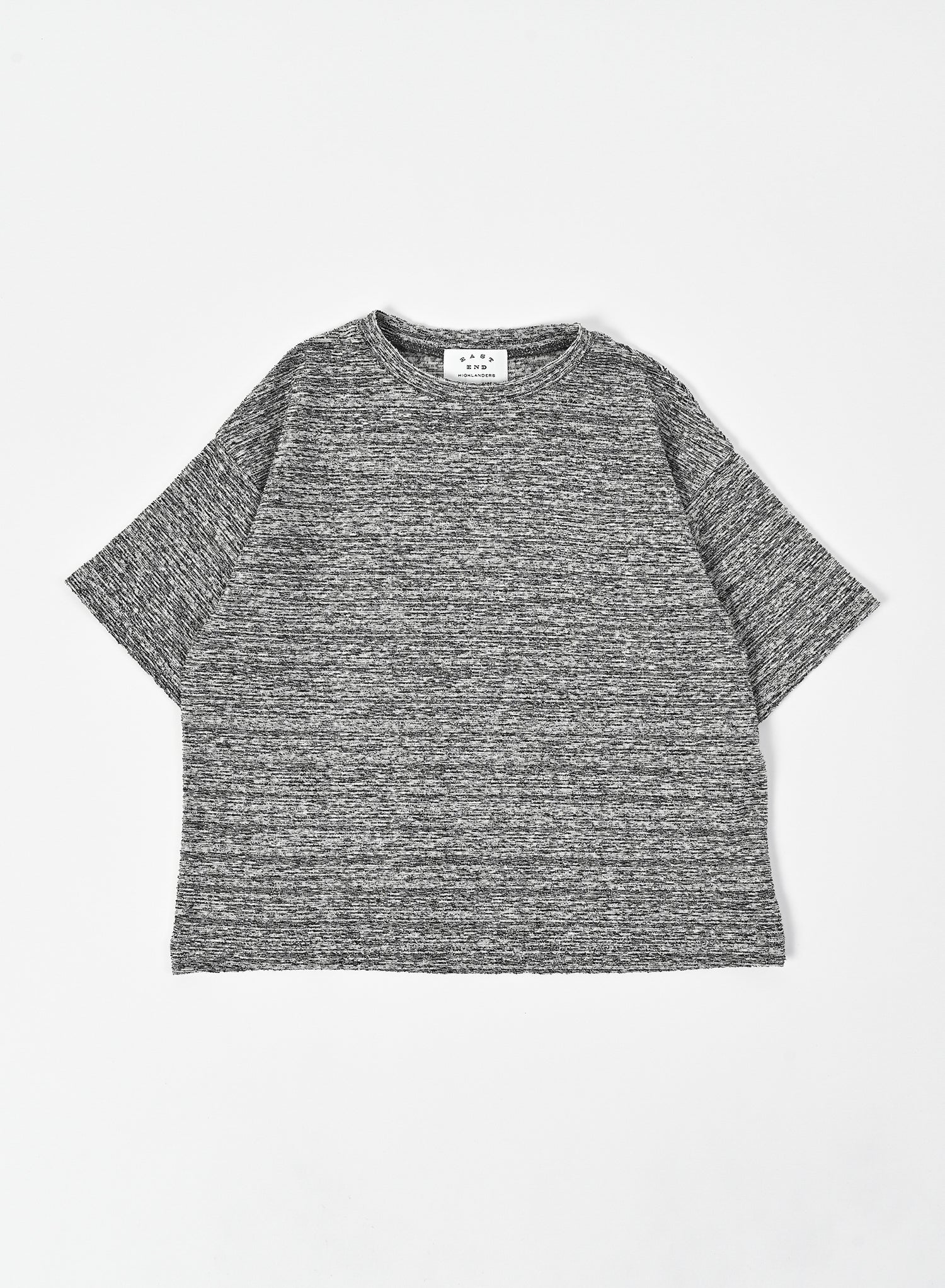 Pile T-shirt / Morrison Tee / Black Melange