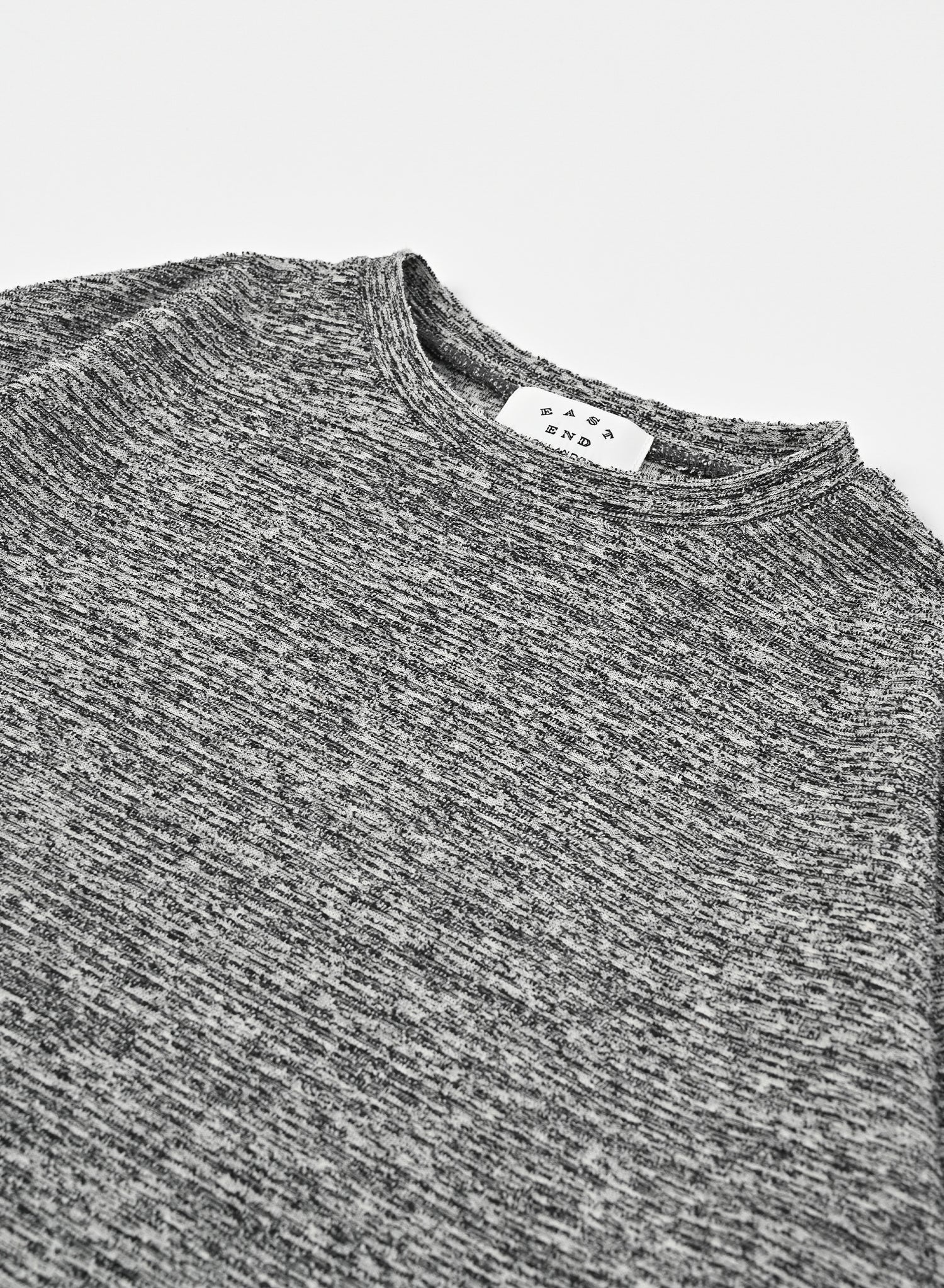 Pile T-shirt / Morrison Tee / Black Melange
