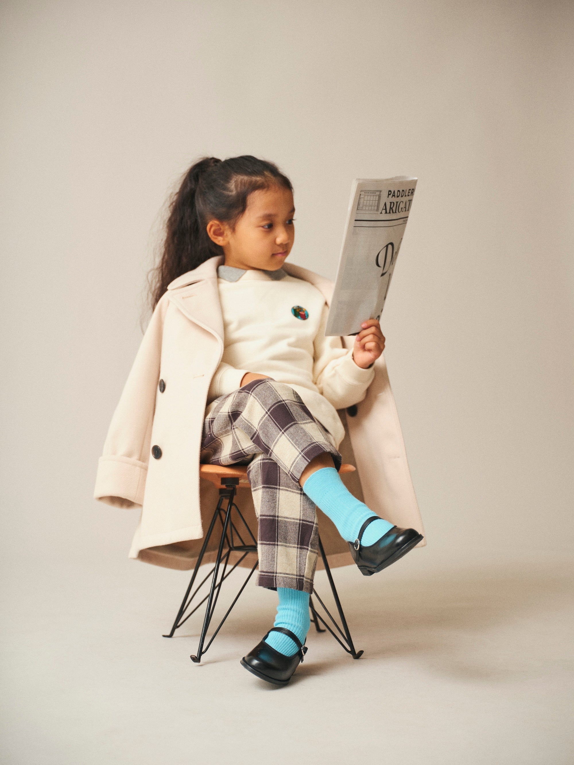 Lounge Pants / Noel Pants / Beige×Grey