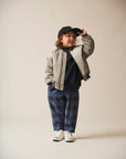 Lounge Pants / Noel Pants / Blue×Grey
