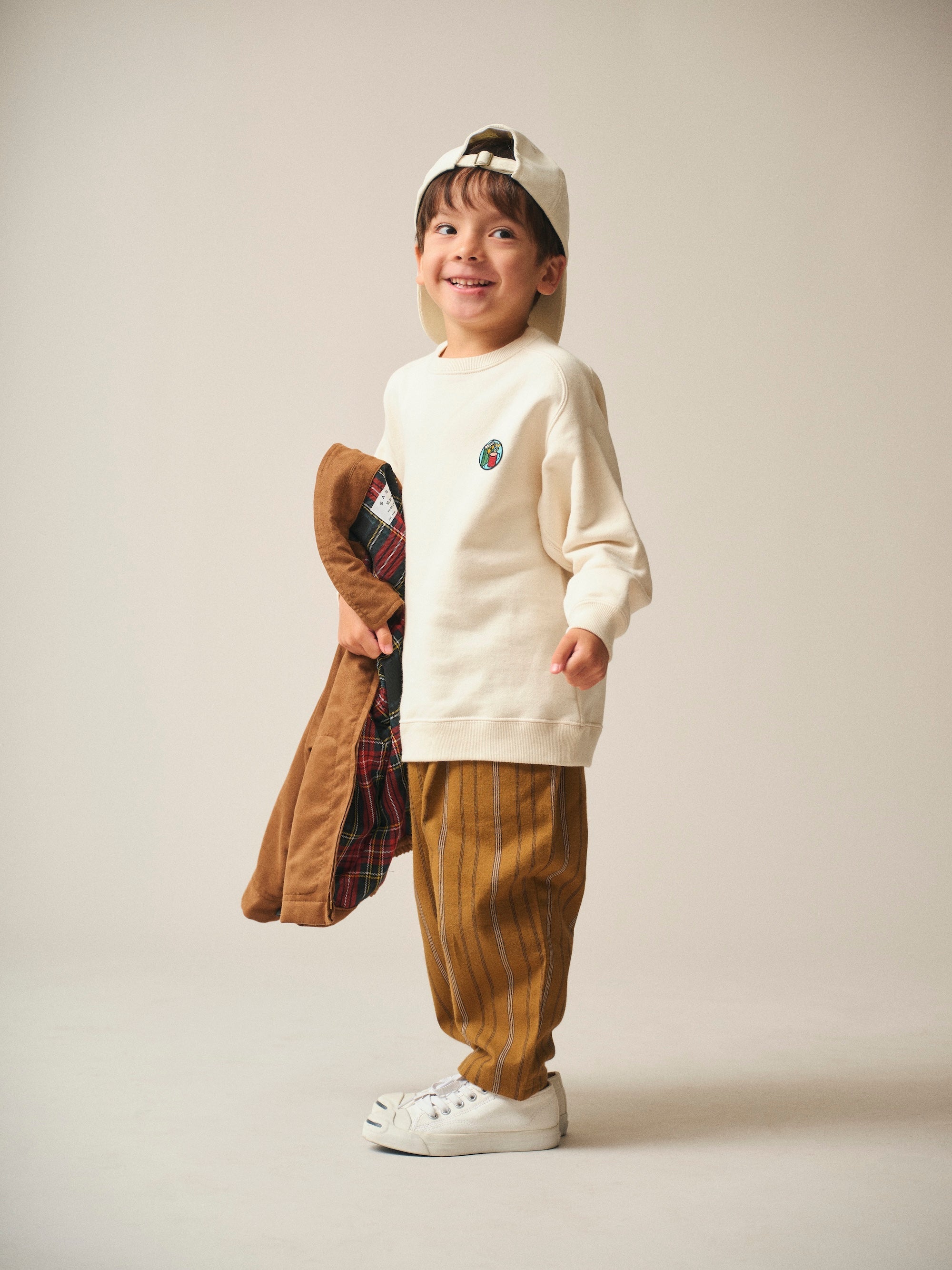 Lounge Pants / Noel Pants / Camel×Stripe
