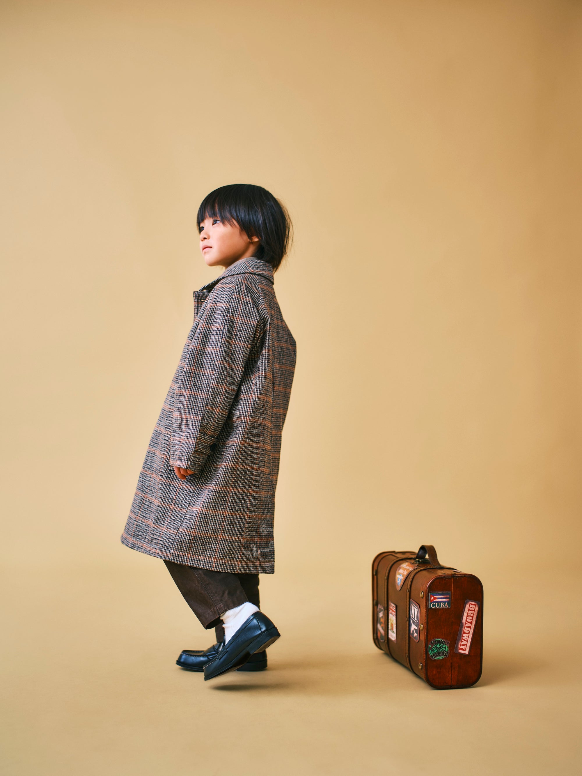 Balmacaan Coat / EAST END HIGLANDERS 25AW