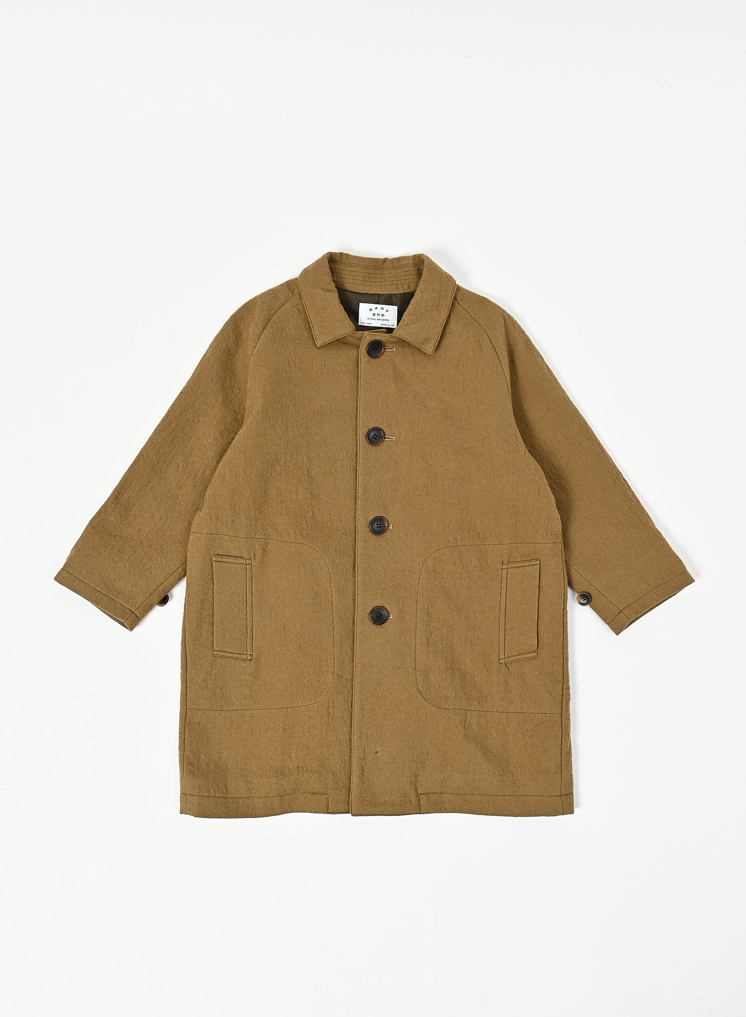 Balmacaan Coat / EAST END HIGLANDERS 25AW