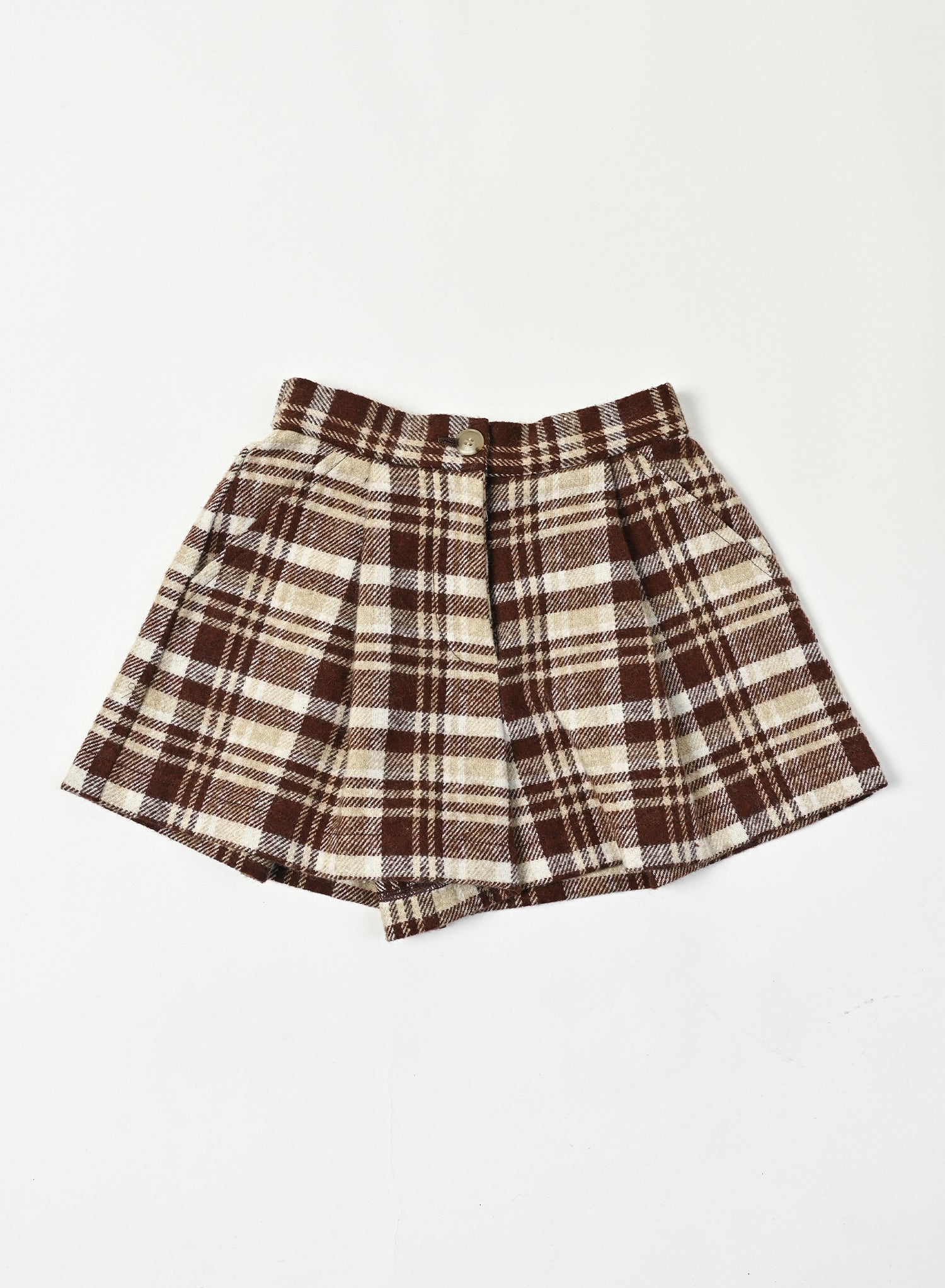 Culottes / Olivia Culottes / Brown Check