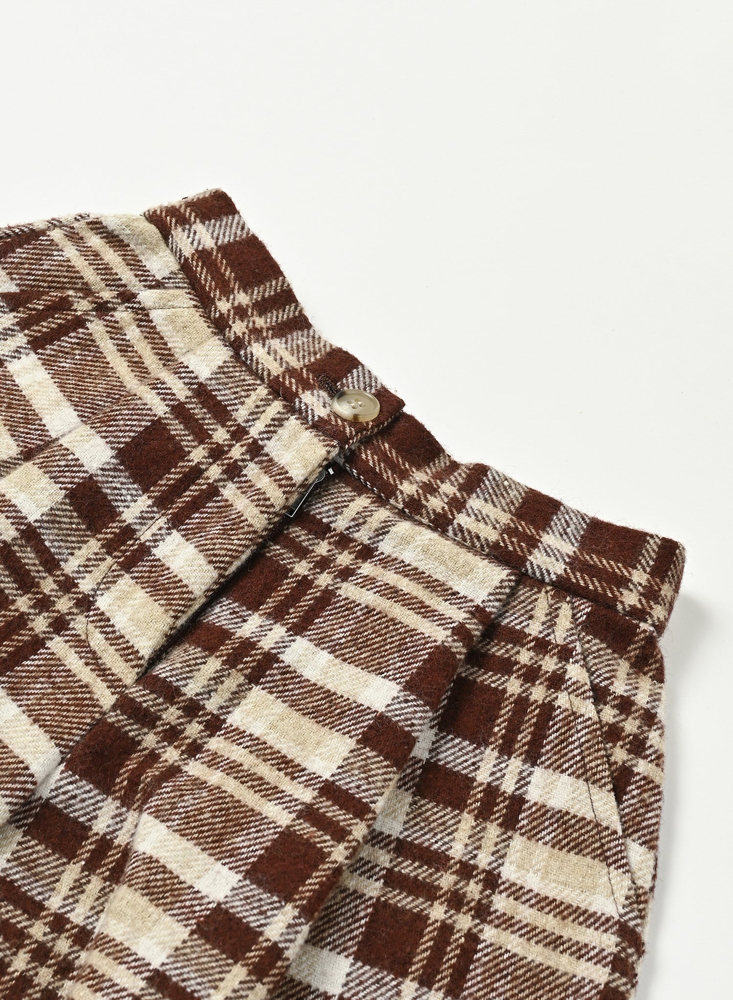 Culottes / Olivia Culottes / Brown Check
