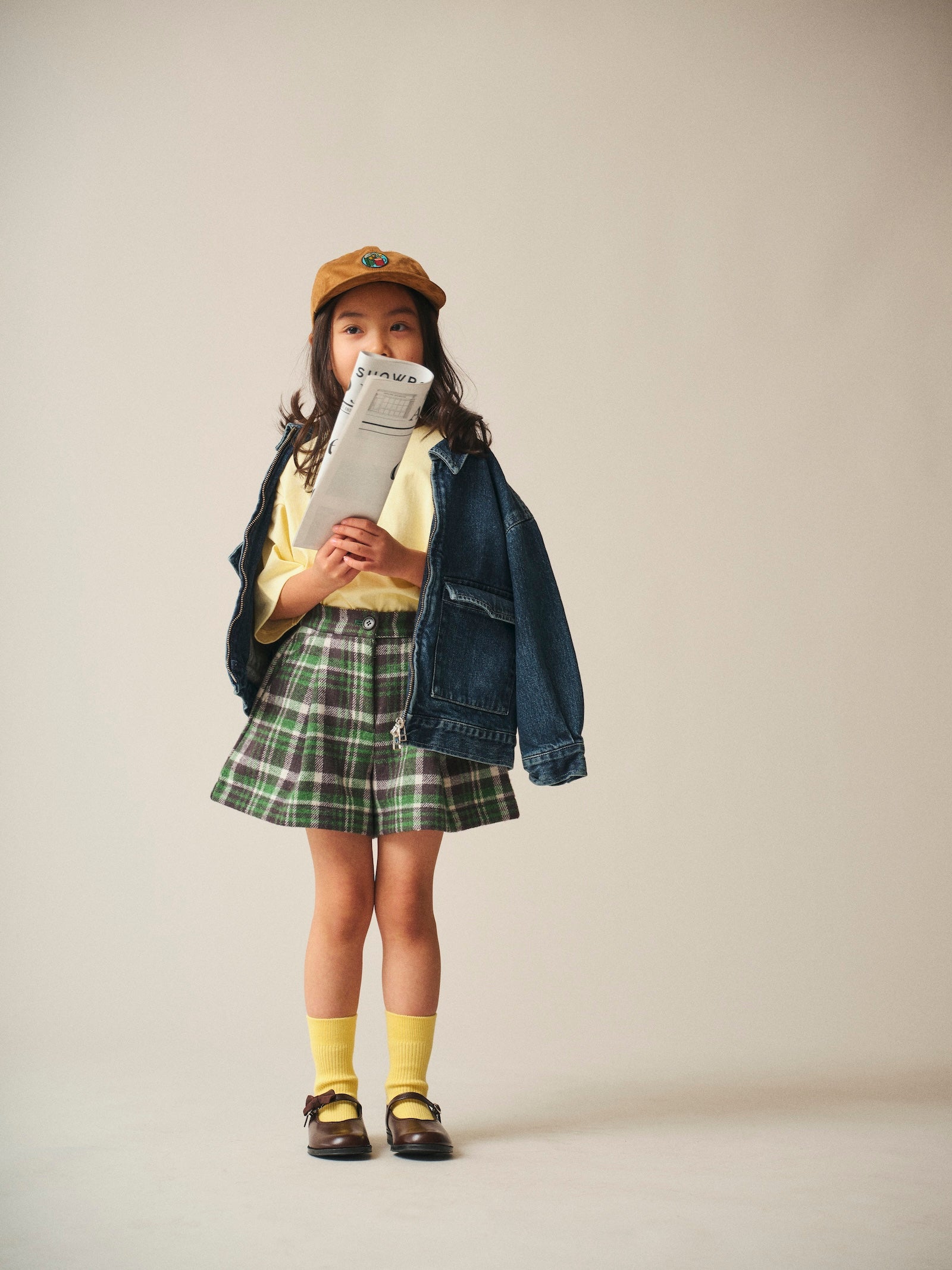Culottes / Olivia Culottes / Green Check