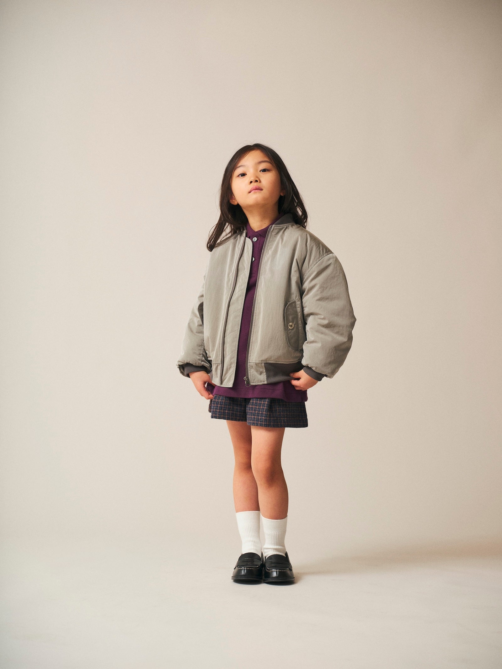 Culottes / Olivia Culottes / Navy Check
