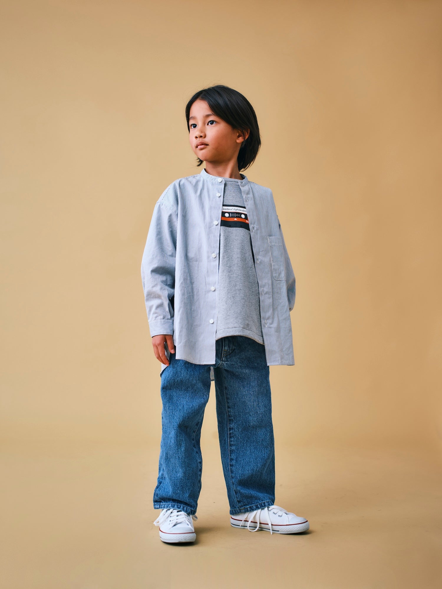 Band Collar Shirt / EAST END HIGLANDERS 25AW