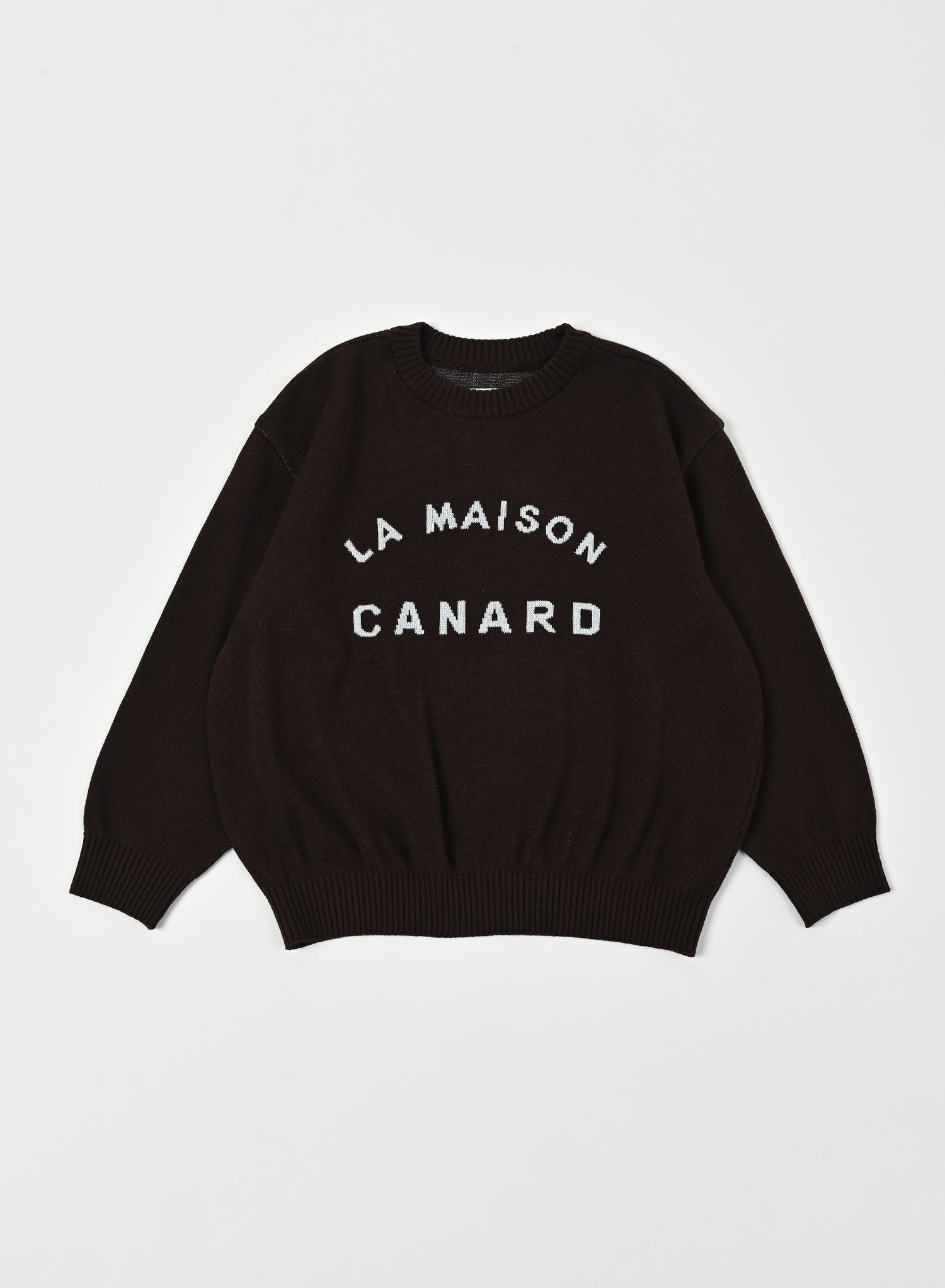 Logo Knit / Sebastian Knit / Dark Brown
