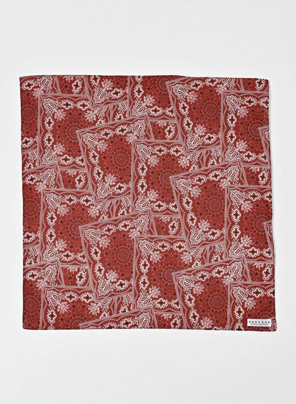 Scarf / Red  Paisley