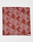 Scarf / Red  Paisley