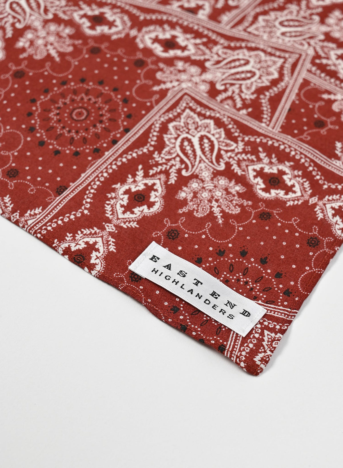 Scarf / Red  Paisley