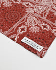 Scarf / Red  Paisley