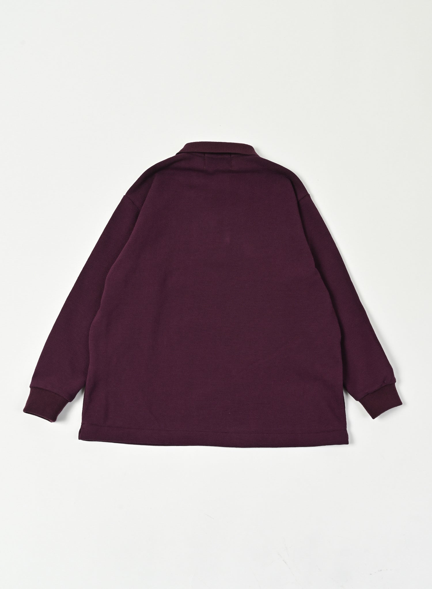 Long Sleeve Polo / Teddy Polo / Purple
