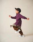 Long Sleeve Polo / Teddy Polo / Purple