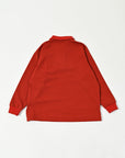 Long Sleeve Polo / Teddy Polo / Scarlet